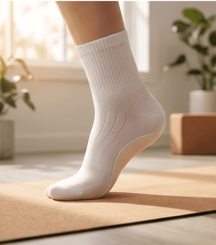 革靴で働く会社員